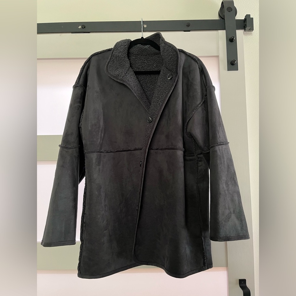 Real cowgirl Suede and fleece Coat